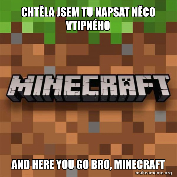 Minecraft meme