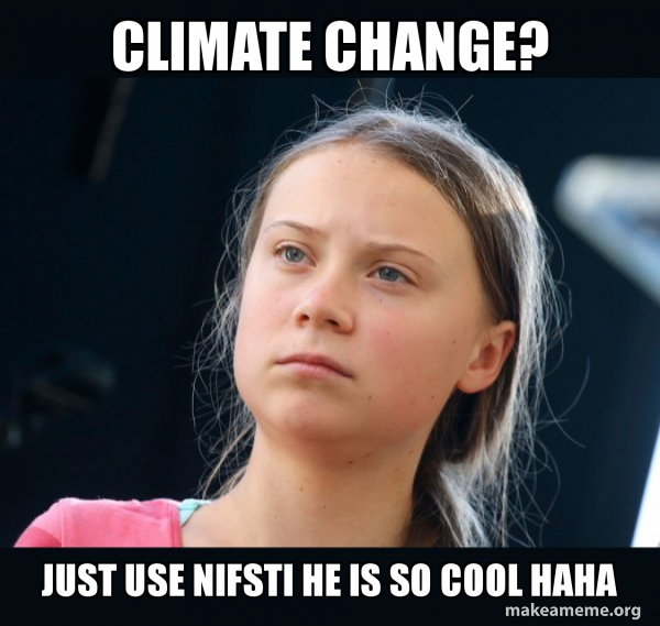 Greta Thunberg meme