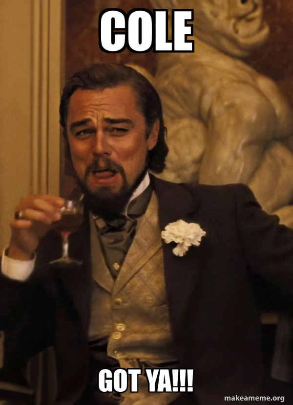 Leonardo DiCaprio Laughing Django meme