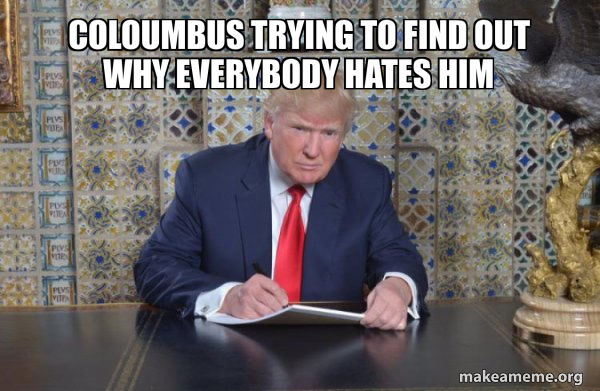 Donald Trump Writing Speech meme