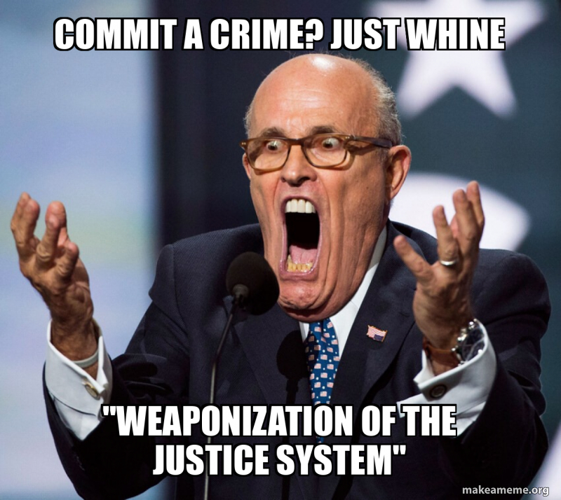 commit a crime? just whine 