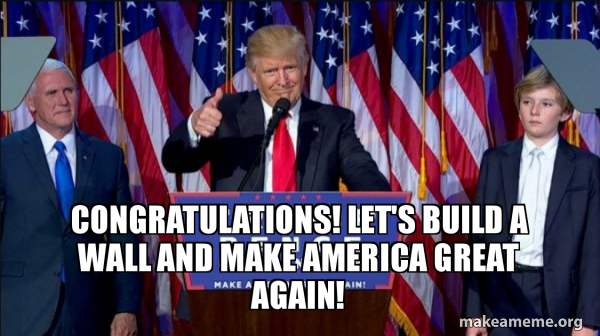 President Elect Trump meme