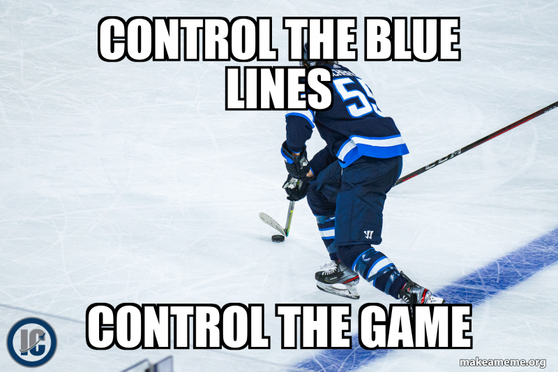 Control the Blue lines control the game Meme Generator