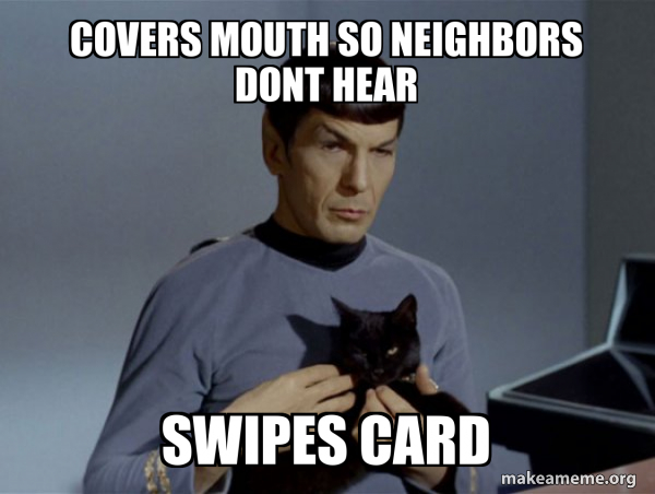 Spock and Cat Meme meme