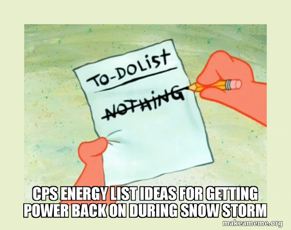 To Do List - Nothing meme