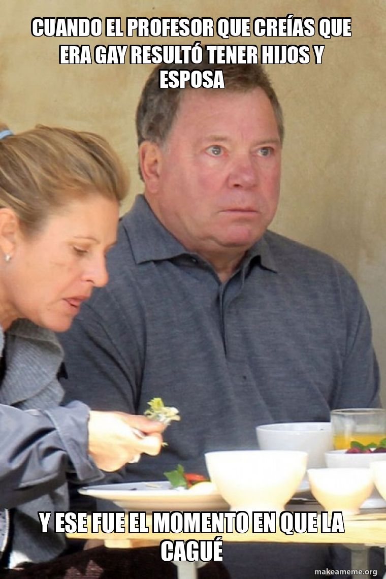 Stunned Shatner meme