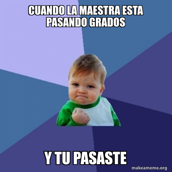Success Kid meme
