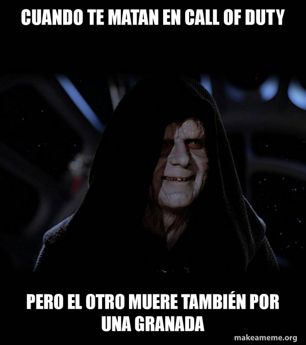 Cuando te matan en Call of Duty Pero el otro muere también por una Cuando te matan en Call of Duty Pero el otro muere también por una