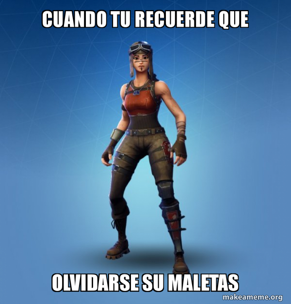 Renegade Raider Fortnite Skin meme