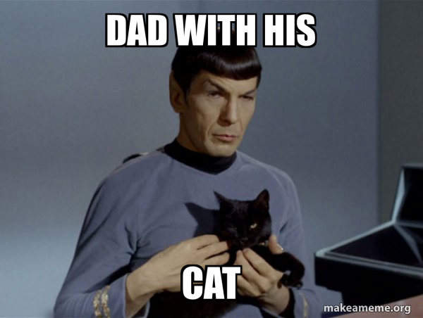 Spock and Cat Meme meme