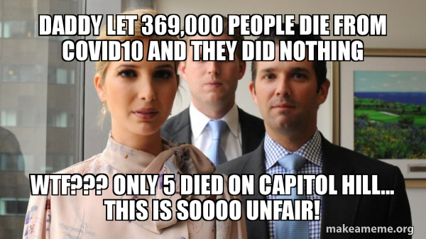 The Trump Kids Eric, Donald Jr and Ivanka meme