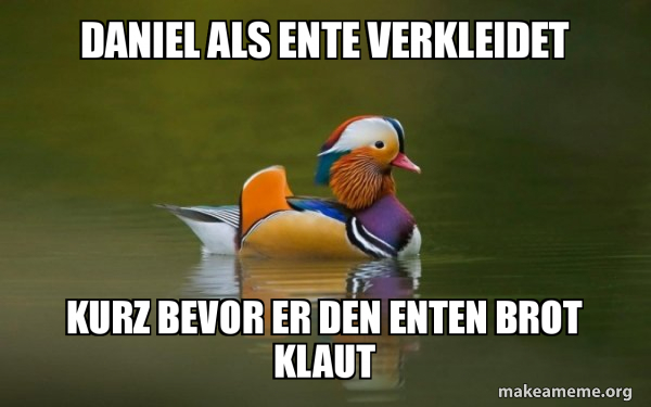 Fashionable Advice Mallard meme