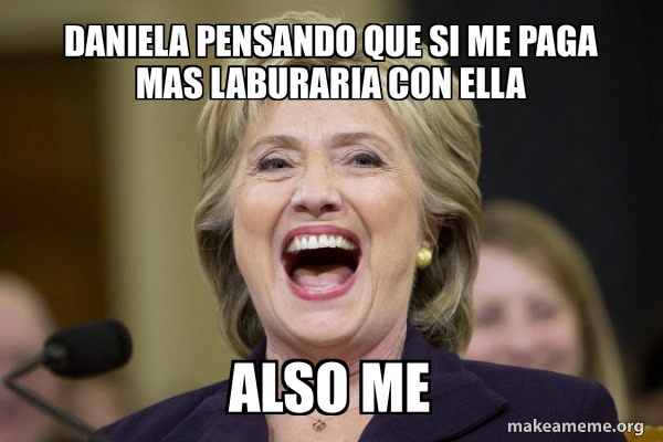 Hillary Clinton Laughs meme