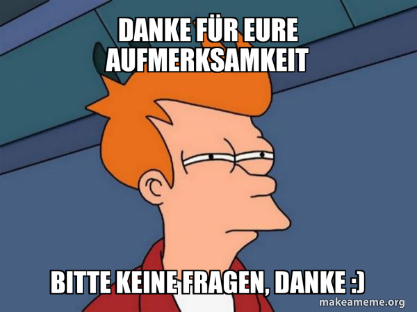 Futurama Fry meme
