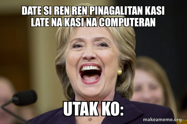 Hillary Clinton Laughs meme