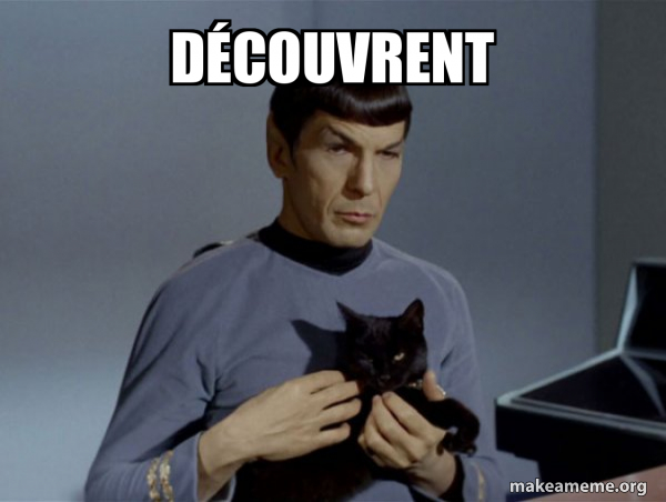 Spock and Cat Meme meme