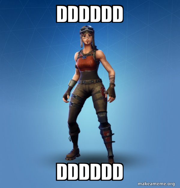 Renegade Raider Fortnite Skin meme