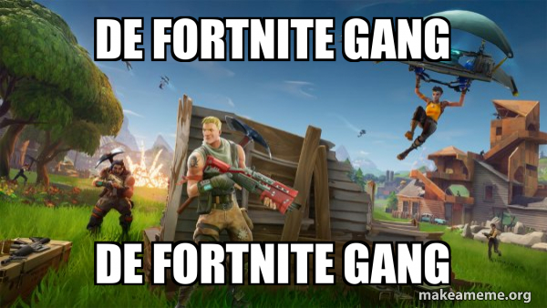 Fortnite Battle Royale game meme