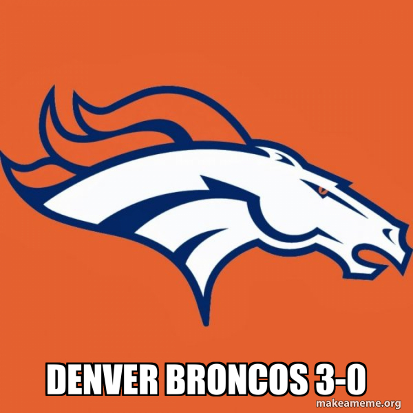 Denver Broncos meme