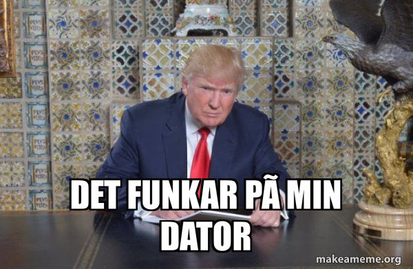 Donald Trump Writing Speech meme