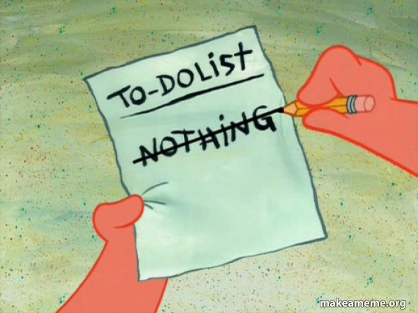 TO-DO List meme