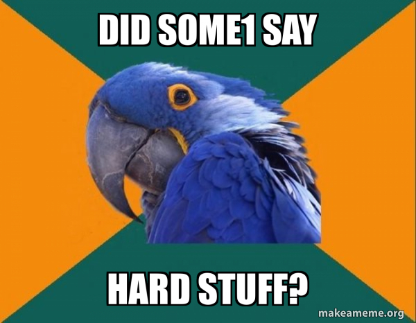 Paranoid Parrot meme