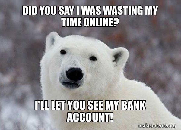 Popular Opinion Polar Bear meme