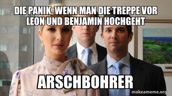 The Trump Kids Eric, Donald Jr and Ivanka meme