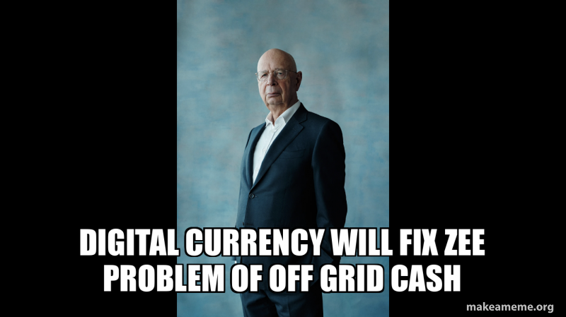 Computer Money Meme Digital currency will fix Zee problem of oFf grid cash Meme Generator