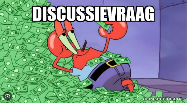 Discussievraag - Mr Krabs Money Meme Generator