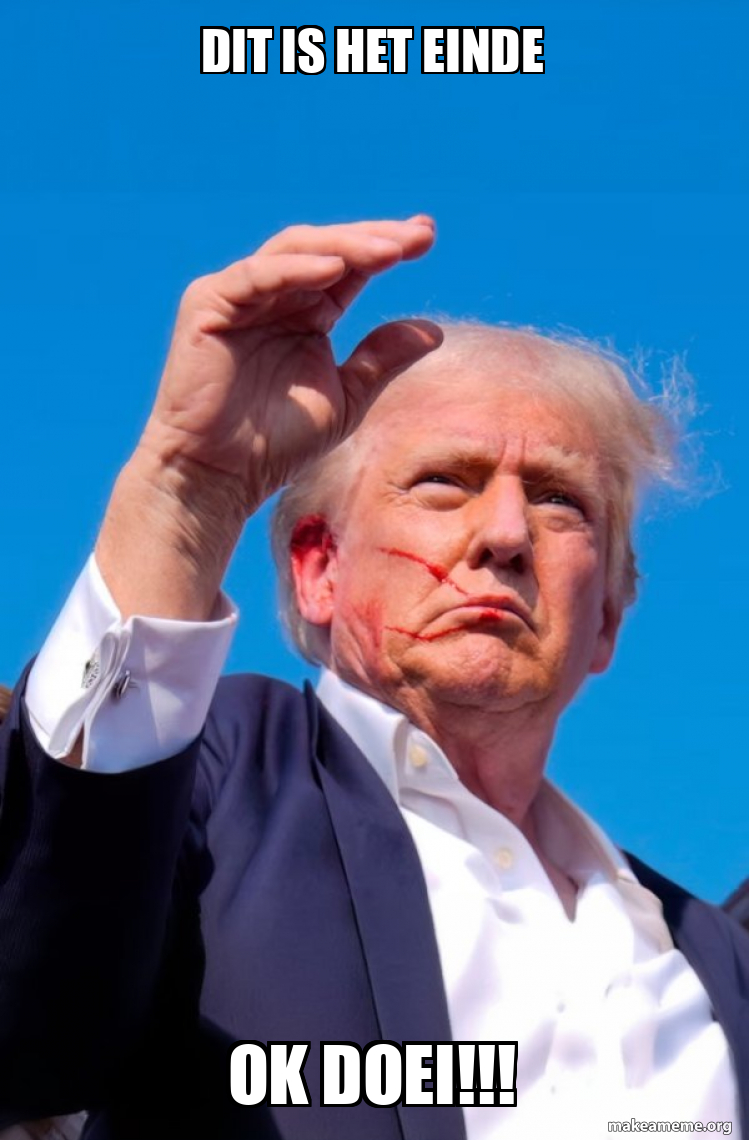 Trump Shot meme