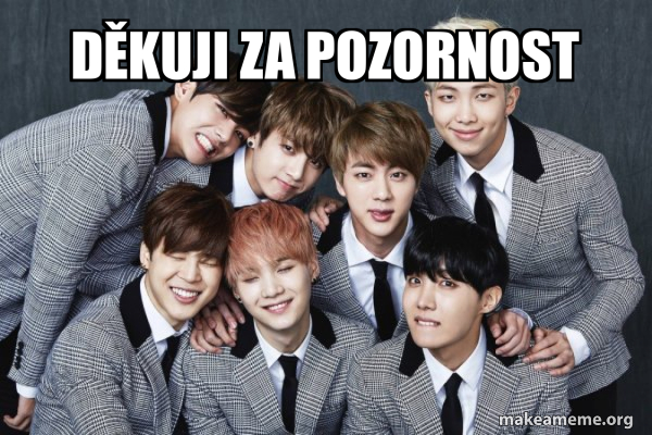 K-Pop Band BTS (Bangtan Boys) meme