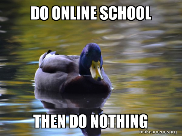 Zen Advice Mallard meme