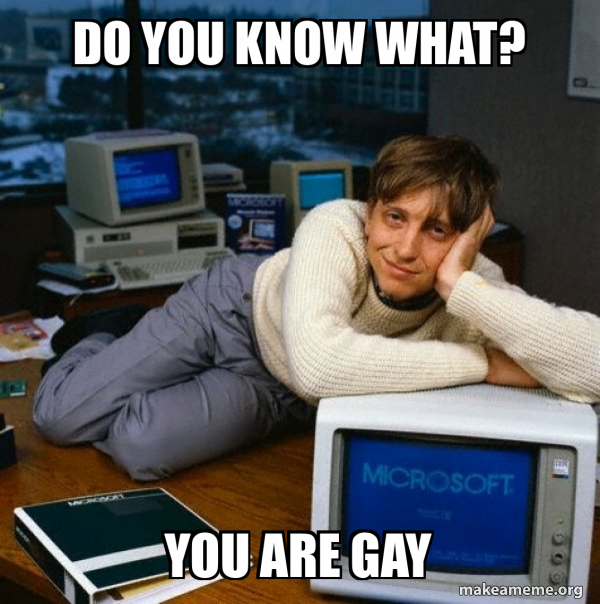 Sexy Bill Gates meme