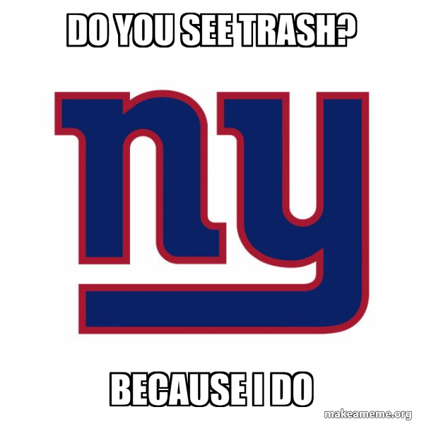 New York Giants meme