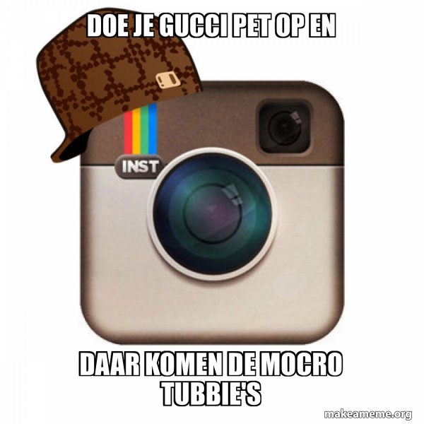 Scumbag Instagram meme