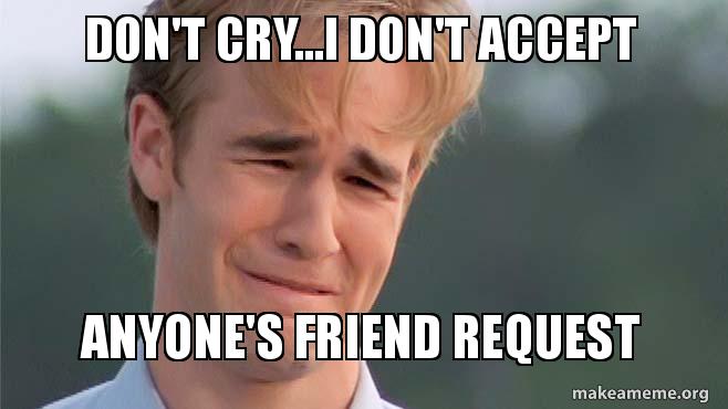 I don t accept. I don t accept