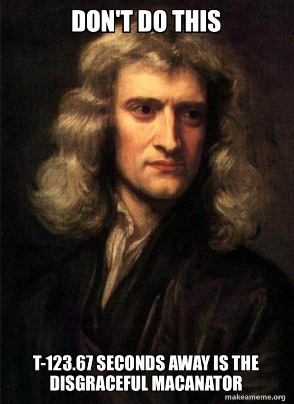 Sir Isaac Newton meme