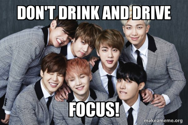 K-Pop Band BTS (Bangtan Boys) meme
