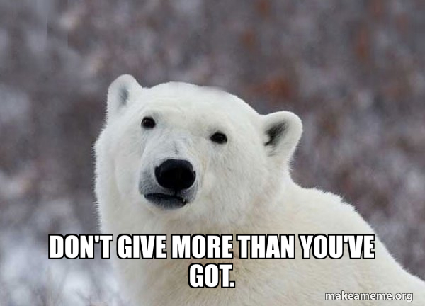 Popular Opinion Polar Bear meme