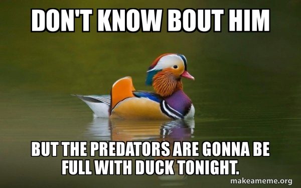 Fashionable Advice Mallard meme