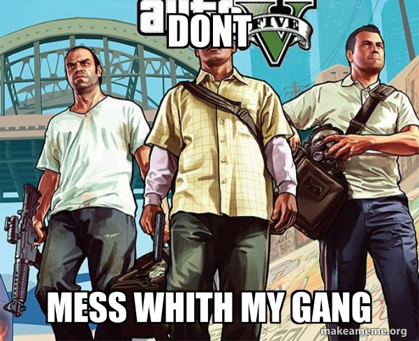 Grand Theft Auto 5 (V) meme