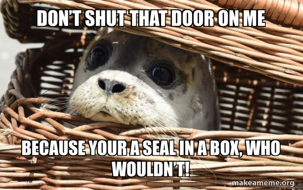 Impending Doom Seal meme