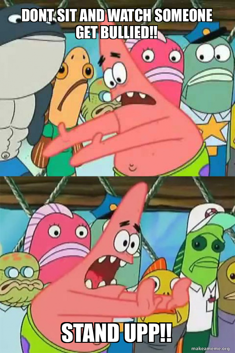 Push It Somewhere Else Patrick meme
