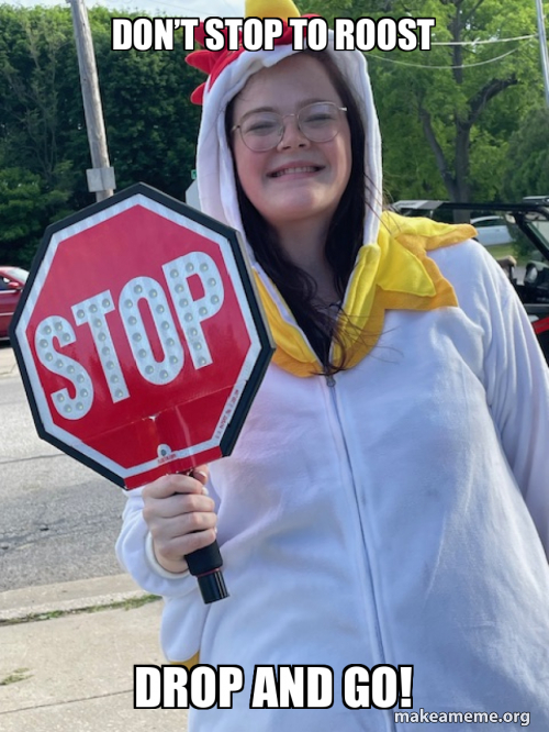Stop Ressisting Meme Don’t stop to roost drop and go! Meme Generator