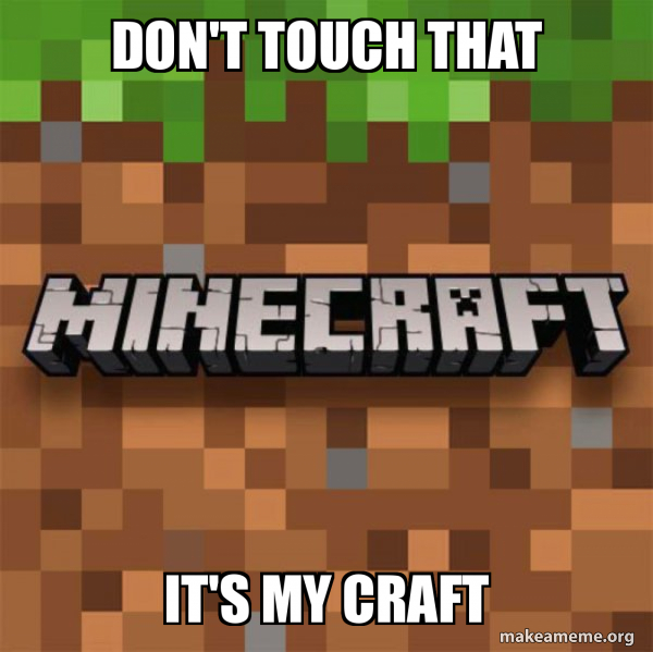 Minecraft meme