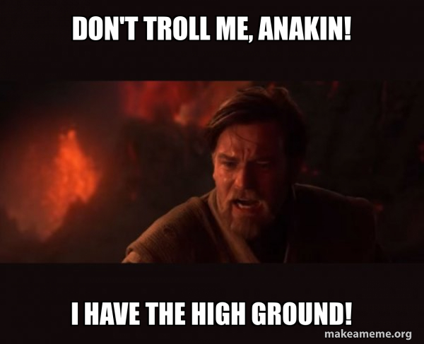 Obi-Wan Kenobi - You Were The Chosen One! meme