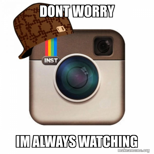 Scumbag Instagram meme