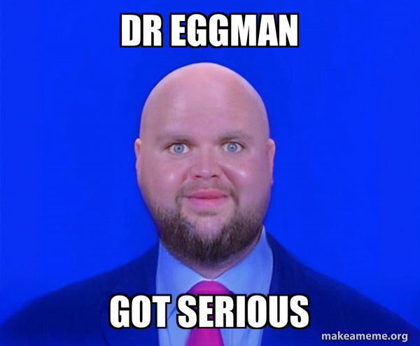 dr eggman got serious - Bald J.D. Vance Meme Generator