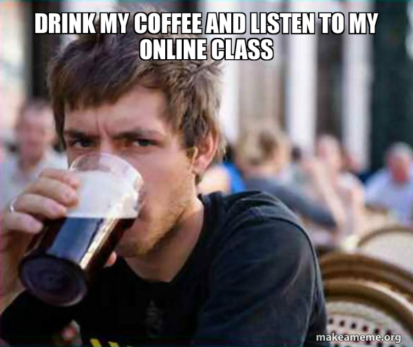 Lazy College Senior meme